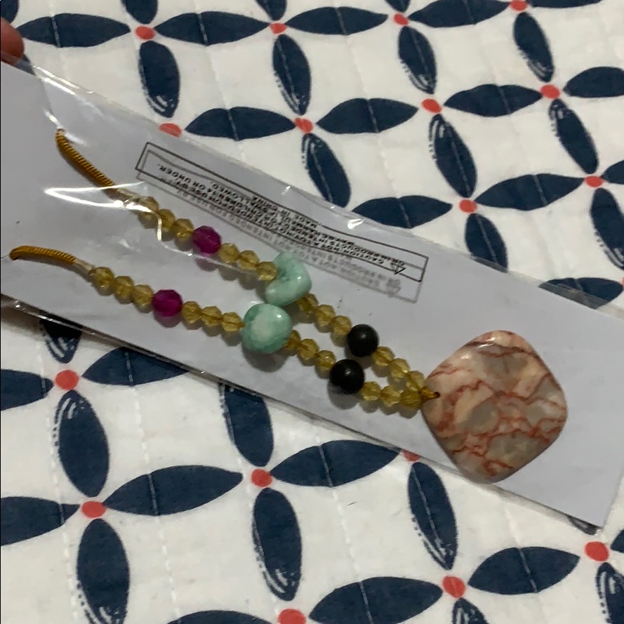 Redline Marble Necklace Redline Marble Necklace